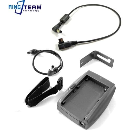 NP-F Battery Adapter Plate Holder to AC-PW10AM PW10AM Power Cable for Sony Camera Alpha A58 A99 A57 A77 II DSLR-A100 A200 A230