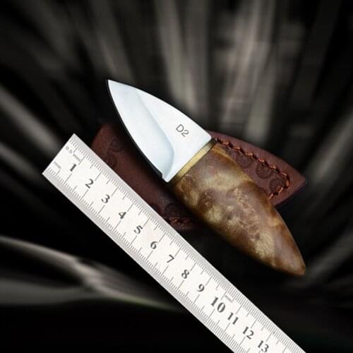 The sharp Outdoor tools Tactical Knife Cabinet and delicate Gift free shipping Handmade Fixed Blade wooden handle