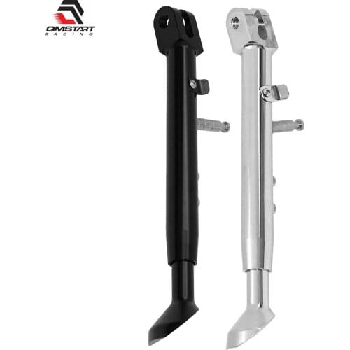 QMSTART Racing Adjustable Kickstand Kick Side Stand For SUZUKI GSXR GSX-R 600 750 GSXR600 1997-2000 GSXR750 1996 1997 1998 1999