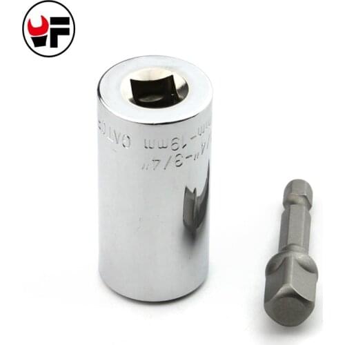 Universal Torque Wrench 1/4 Hex Shank Quick Magnetic Hand Tools Socket Wrench With Power Drill Ratchet Bushing Spanner D4106