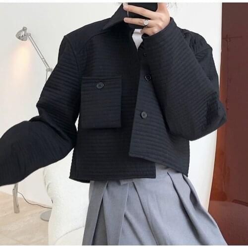 Woman warm cotton shirt-jacket