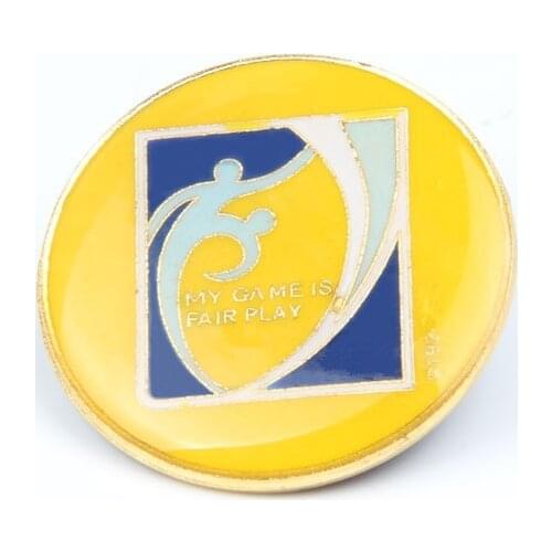 1 pcs Soccer umpire toss pin games badminton ping pong table tennis for professional referee football accessories