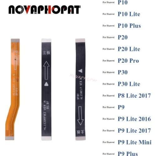 Main Board Motherboard LCD Display Connect Flex Cable Ribbon For Huawei P10 P20 P30 P40 P8 P9 Lite Plus Mini 2016 2017 10pcs/lot