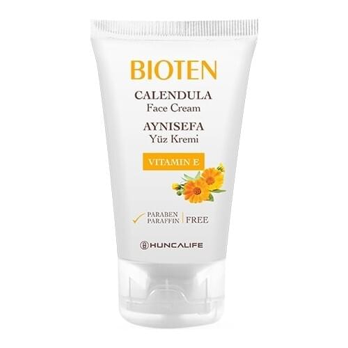 Bioten Marigold | Whitening | Face Cream 50 ml | jojoba | Silky appearance | Rejuvenates | Relaxing | Crack relieving