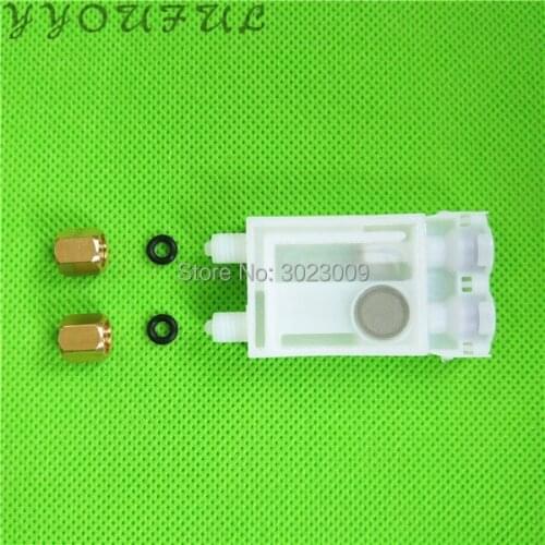 4X3MM big ink damper DX7 F189010 for wide format printer Xenons Aifa Human Wit-color DX7 dumper white with connector O ring 1set