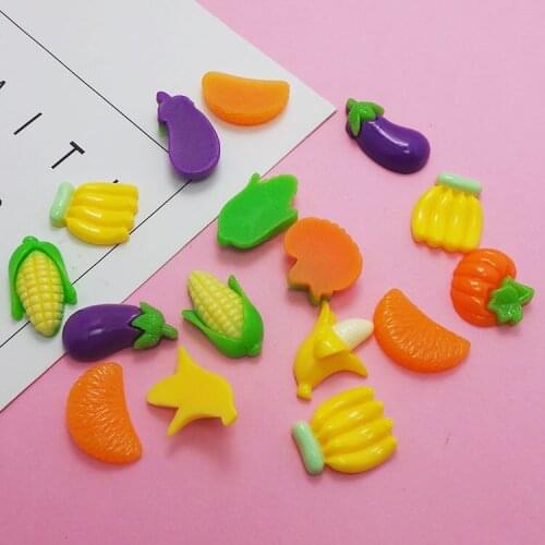 Addition Slime Charms for Slime Supplies Filler DIY Polymer Simulated Fruit Accessories Toy Lizun Model Tool for Kid Toys Gift E