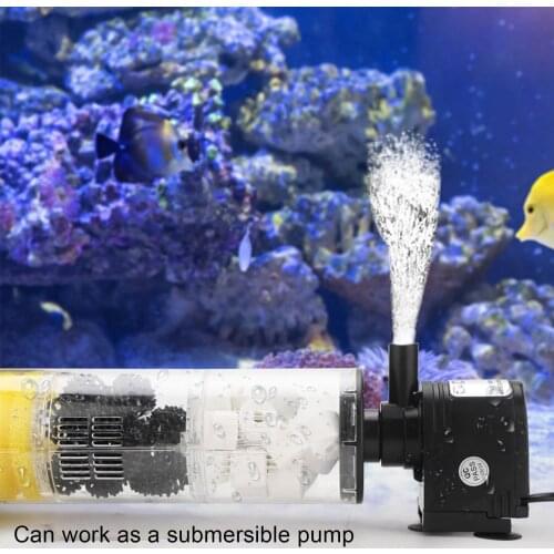 HX-1180F 12W Aquarium Filter for Fish Tank Submersible Internal Fish Tank Filter with Water Pump Underwater Aquarium Filter