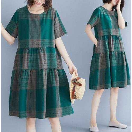 Huapang-Lsl Green Summer Dresses