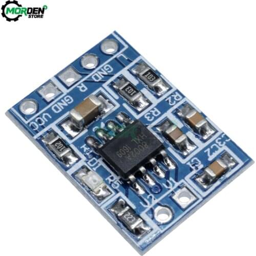 HXJ8002 Mini Audio Power Amplifier Board Mono Channel Voice Low Noise Amplifiers Module 2.0-5.5V Replace PAM8403