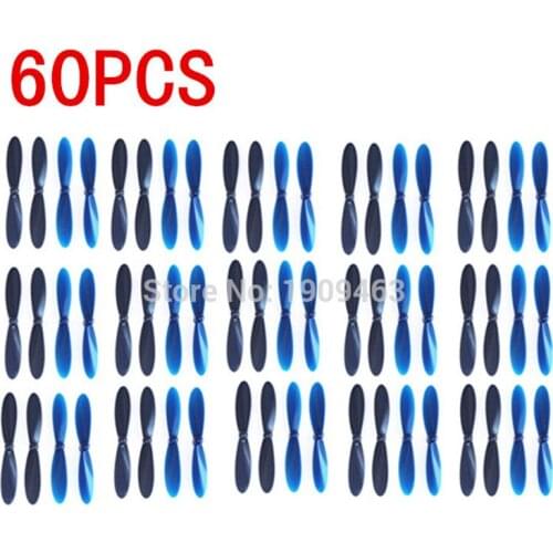 Hubsan X4 H107 Propellers Blade 60pcs/lot Four-axis Aircraft 55MM Long Propeller for Hubsan H107L H107C H107D RC Brushless Motor