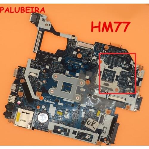 PALUBEIRA Q5WV1 LA-7912P Laptop Motherboard For Acer E1-571 V3-571G V3-571 For HM77 SLJ8C HD4000 Tested Work Perfect