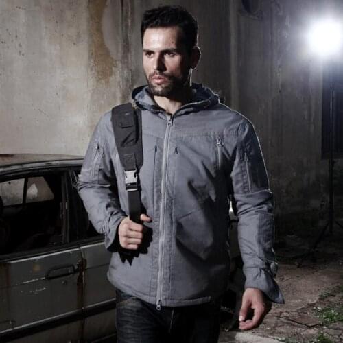 Multifunction Camouflage Urban Tactical Jacket Tops Autumn Outdoor Hunting Shooting Training CS Airsoft Hooded Coat Windbreakers