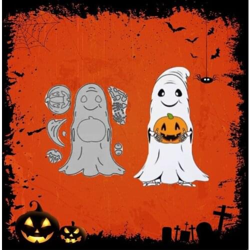 MT Craft Metal Cutting Dies Pumpkin ghost Scrapbooking Album Decorative Embossing Stencil Paper Card Making Crafts Die Cuts 2020
