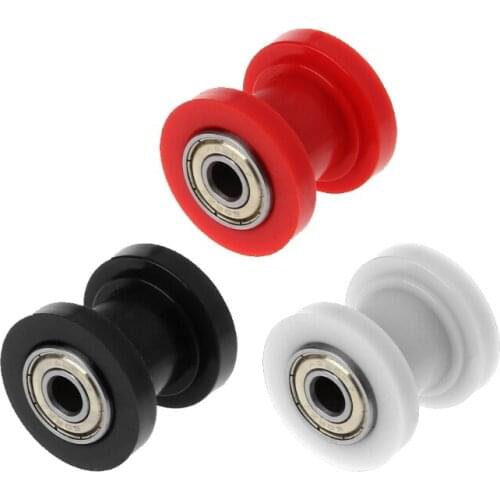 10mm Chain Roller Pulley Tensioner Wheel Guide Per Pit Dirt Bike XR125 CRF50 KLX110 F19A
