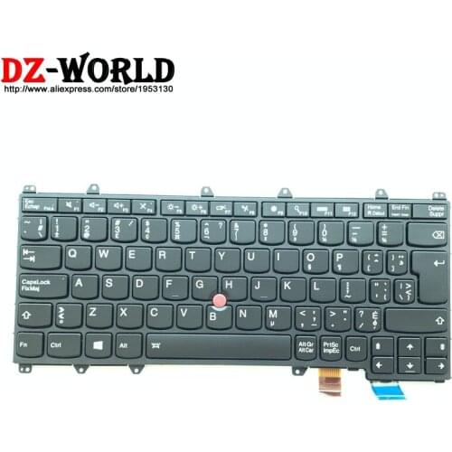 CFR New/Orig Canadian French Backlit keyboard for Lenovo Thinkpad Yoga 260 20FE Backlight Teclado 00PA162 00PA244