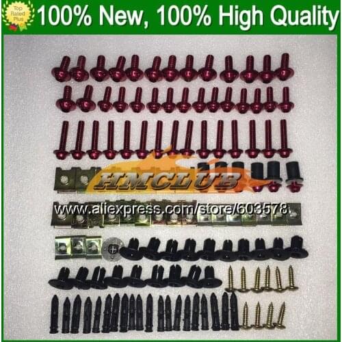 Fairing bolts full screw kit For KAWASAKI ZZR1400 06 07 08 09 10 11 ZZR 1400 2006 2007 2008 2009 2011 CL48 Nuts bolt screws Nut