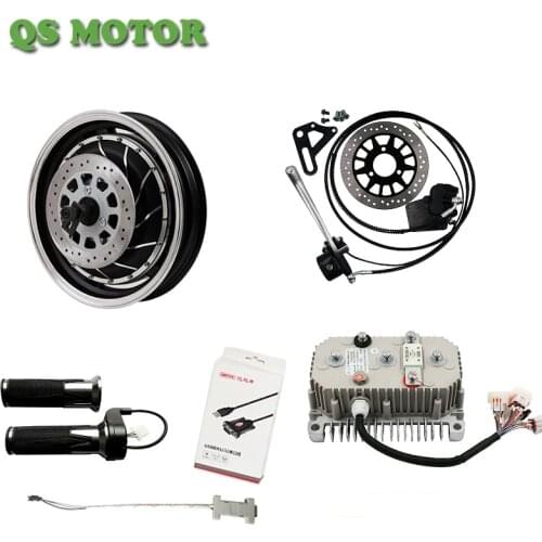 QS273 2000W 14inch Electric motorcycle Motor Conversion Kits