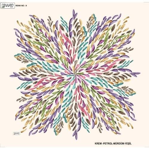 REYYAN SILK OYALIK WRITING (NEW QUALITY)-16308 - RENK-09