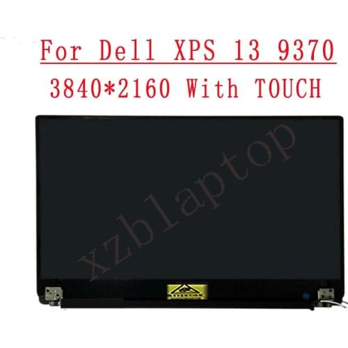 13.3" Original For Dell XPS 13 9370 9380 7390 P82G001 LCD Touch Screen assembly display 3840*2160 UHD Fully Tested