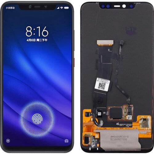 Replacement For Xiaomi Mi 8 Mi8 Pro M1807E8A Amoled LCD Display Touch Screen Assembly With Fingerprint Original OEM
