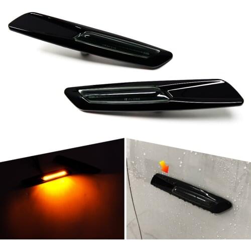 Led Dynamic Turn Signal Light Side Marker Fender Lamp For BMW E60 E61 E81 E82 E87 E88 E90 E91 E92 E93 E46 X1 E84 X3 E83