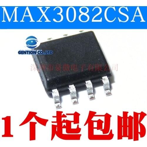10PCS MAX3082CSA MAX3082 RS-485 / RS-422 transceiver SOP8 in stock 100% new and original