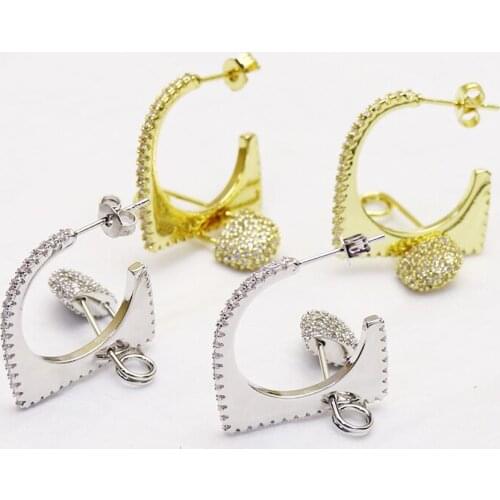 5 Pairs Geometric Earrings Stud earrings Round earrings Accessories earrings Gift for women jewelry51554