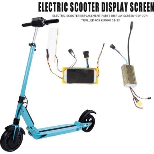 Electric Scooter Display Screen + 36V Motherboard Controller Driver Skateboard Replacement Accessories for Kugoo S1 S2 S3