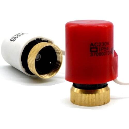 230V 220V electric thermal actuator floor heating manifold price