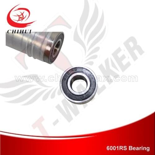 Gas/Electric Scooter Bearing 10PCS 6001RS Bearing/ 8*3*3CM/lot Deep Groove Bearing (Scooter Parts&Accessories)