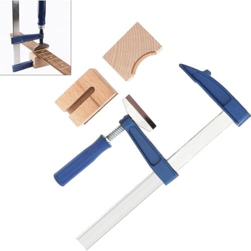 Guitar Fret Press Caul Luthier Tools with Durable Wooden Sound Hole Caul for Acoustic / Folk / Electric guitar & Bass