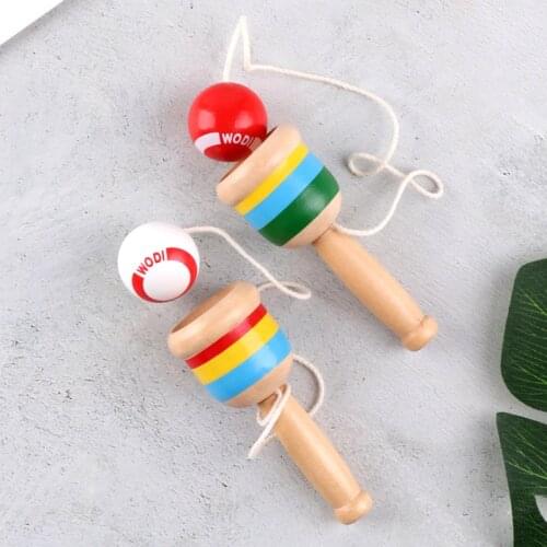 Sword Ball Hand-eye Coordination Toy Traditional Game Competition Item Children Kindergarten Supplies
