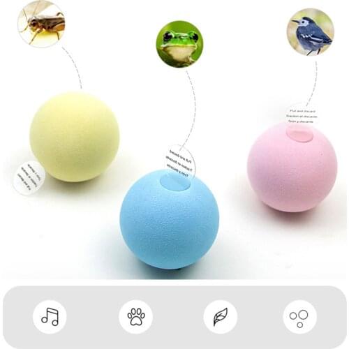 New Generation Pet Interactive Toy Simulate Animals Real Sounds Smart Cat Toys Interesting Healthy Cat Play Toy Kitten Play Toy
