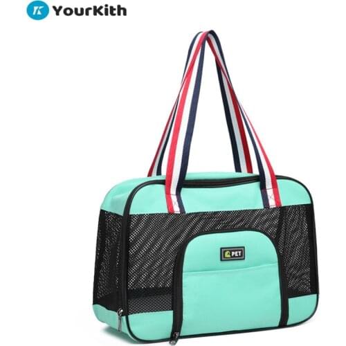 YourKith Cat Carrier Transportadora Para Gato Dog Transport Bag Go Out Carrying Bag Foldable And Breathable