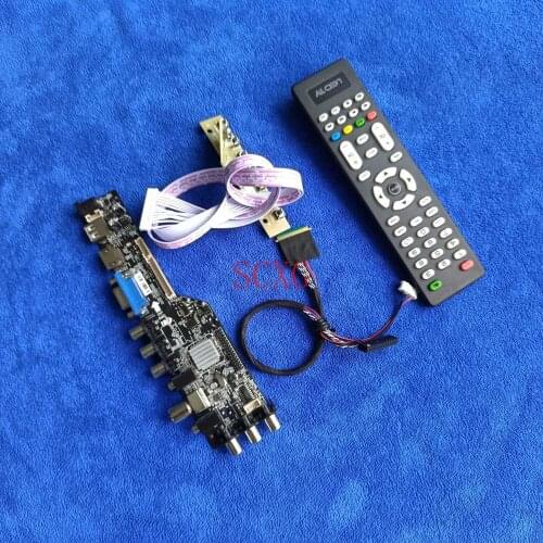 Display drive card HDMI-compatible DVB VGA USB AV LVDS 40-Pin 1366*768 Kit For B116XAN03.0/B116XTN02.0/B116XTN04.0 Digital WLED