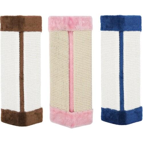 Plush Cat Scratcher Durable Scratch Board Funny Cat Toy Cat Scratching Post Sofa Claw Protector Pad Scratcher Pet Supplies