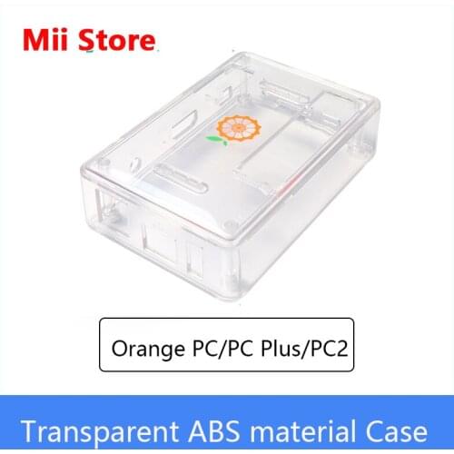 Orange Pi ABS Transparent Case for Orange Pi PC/PC Plus/PC2 Boards, Easy installation and Precise opening