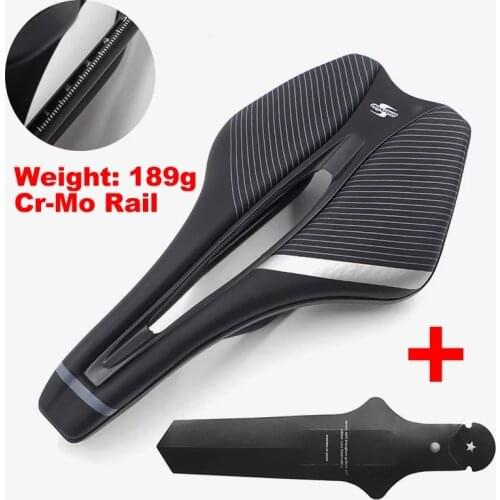Mountain Bike Saddle Road Bike Thickened Soft Cycling Seat Mat Carbon Saddle Bicycle Bike Saddle Lightweight Cycling Race Seat