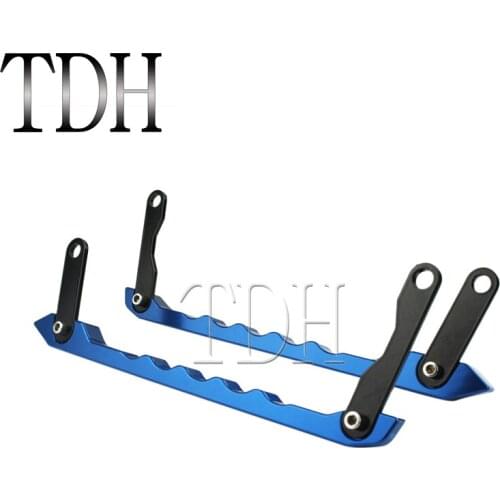 Blue Back Seat Grab Motorcycle Rear Handrail Secure Armrest For 2013-2016 YAMAHA MT-09 FZ-09