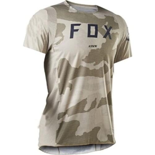 2021 Mens Downhill Jerseys Fox Mountain Bike MTB Shirts Offroad DH Motorcycle Jersey Motocross Sportwear Clothing FXR Bike