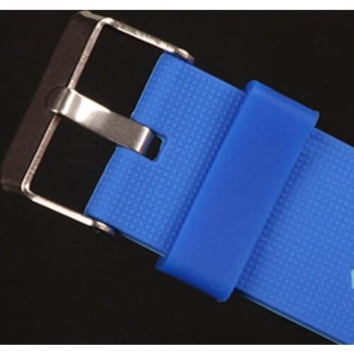 5 Pcs Watchband Hoop Replacement Retainer Silicone Ring Watch Strap Keeper Loop Accessories 12mm-24mm