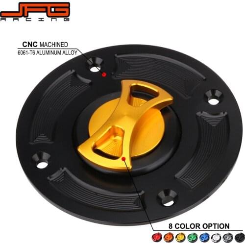 Motorcycle Aluminum Gas Fuel Tank Cap Cover For SUZUKI GSX600 GSXR600 GSXR750 SV650 GSXR1000 TL1000R TL1000S GSF1200 HAYABUSA