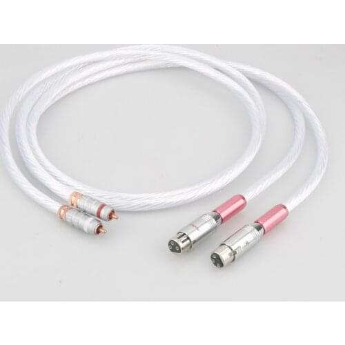 Nordost Odin Supreme Reference Analog RCA Audio Interconnect cable with XLR male to RCA male plug