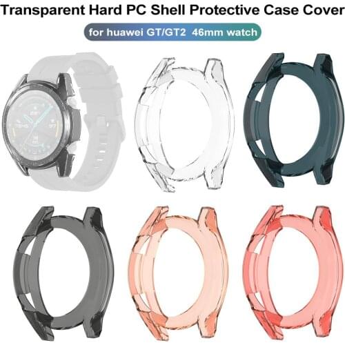 For Huawei Watch GT 2 Case Soft Silicone Clear TPU Protection Cover For Huawei GT2 Smart Watch Accessories 46MM