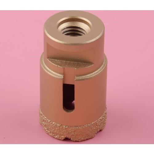 LETAOSK 35mm M14 Diamond Coated Drill Core Bit Vacuum Brazed Hole Saw Tool for Glass Ceramic Granite Marble