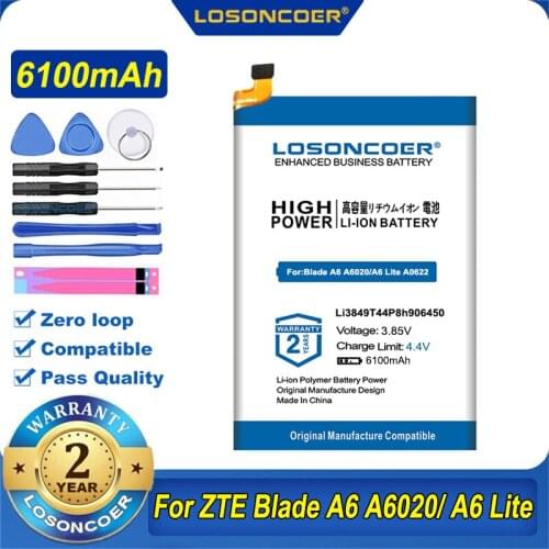LOSONCOER ZTE Blade A6 Phone Batteries