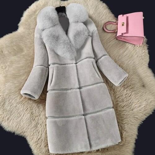 Lugentolo Fur Coats With Collar