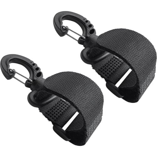 MagiDeal 2pcs Black Kayak Paddle Clip Canoe Boating Dinghy Keeper Holder Universal Easy to Attach Kayak Canoe Paddle Clips