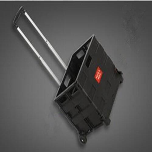 Newest !! Multi - Functional Folding Outdoor Shopping Cart 45L Large Capacity Loading 25kg Compact and Portable Pet Stroller