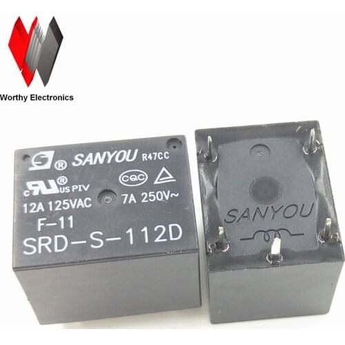 Wholesale 10pcs/lot relay SRD-S-112D